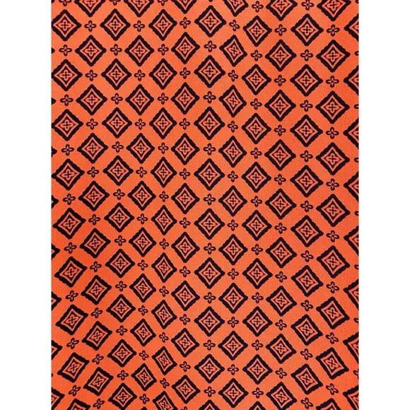 Pleione V Neck Blouse Womens Size S Geometric Print High Low Hem Pullover - Picture 6 of 8